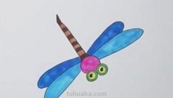 蜻蜓简笔画怎么画