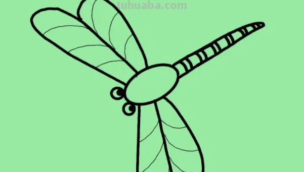 蜻蜓的简笔画怎么画