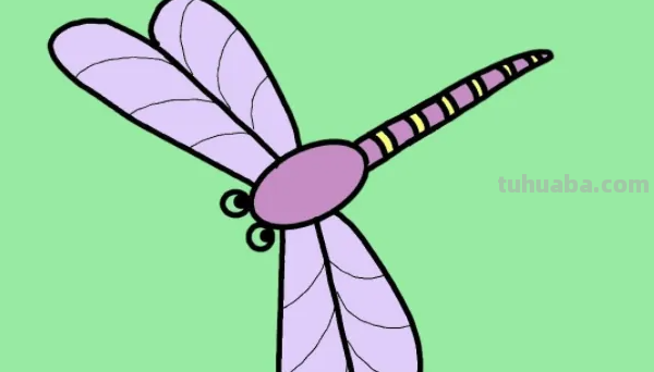 蜻蜓的简笔画怎么画