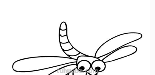 蜻蜓简笔画的翅膀有哪些画法