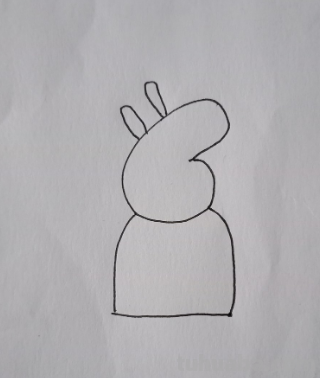 小猪佩奇简笔画