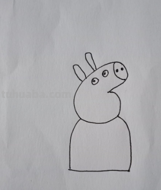 小猪佩奇简笔画