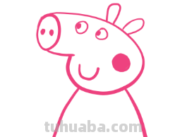 小猪佩奇简笔画