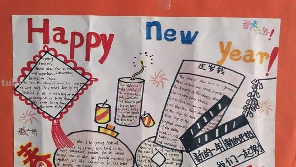 新年手抄报怎么画?