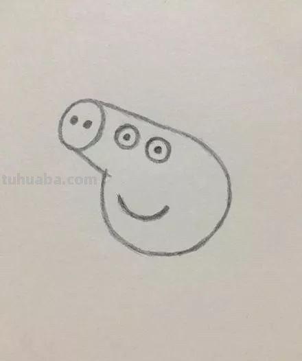 小猪简单画法