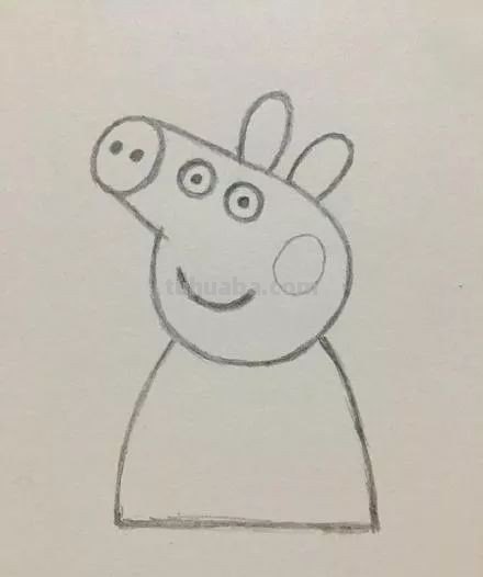 小猪简单画法