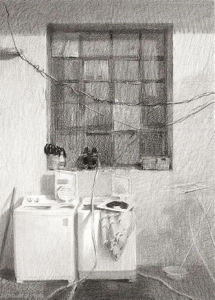 八开素描场景创作原画1:1高清复制作品欣赏（建议收藏）