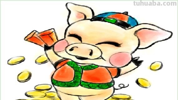 草裙猪怎么画 草裙舞怎么画