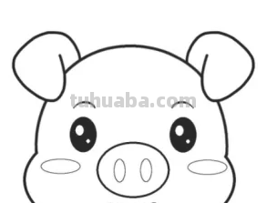小猪怎么画