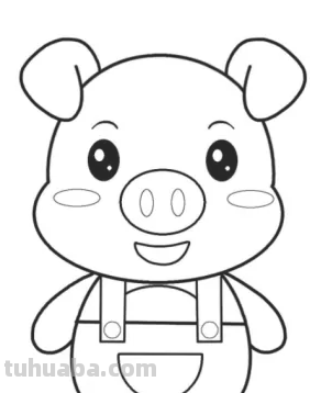 小猪怎么画