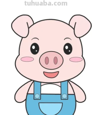 小猪怎么画