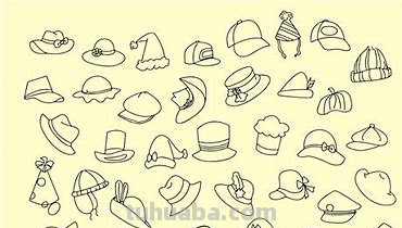帽子怎么画