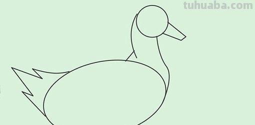 简笔画鸭子怎么画