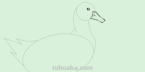 简笔画鸭子怎么画