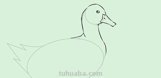 简笔画鸭子怎么画