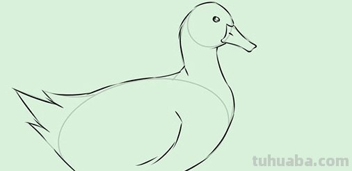 简笔画鸭子怎么画