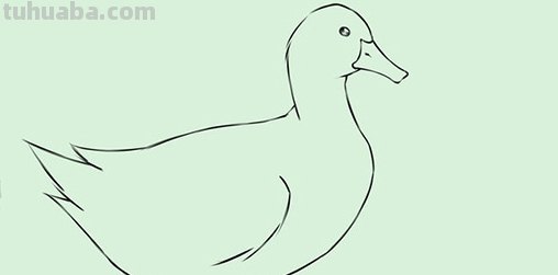 简笔画鸭子怎么画
