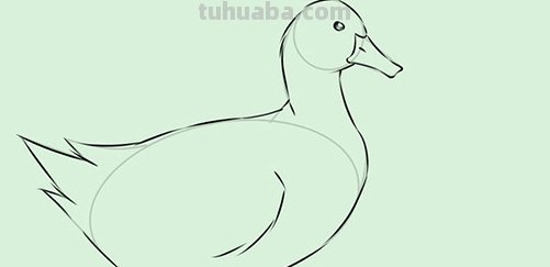 简笔画鸭子怎么画