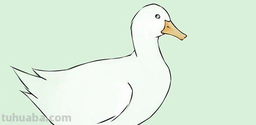 简笔画鸭子怎么画