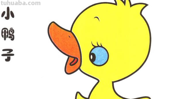 小鸭子简单画法可爱