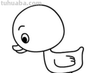 如何画小鸭子