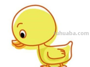 如何画小鸭子