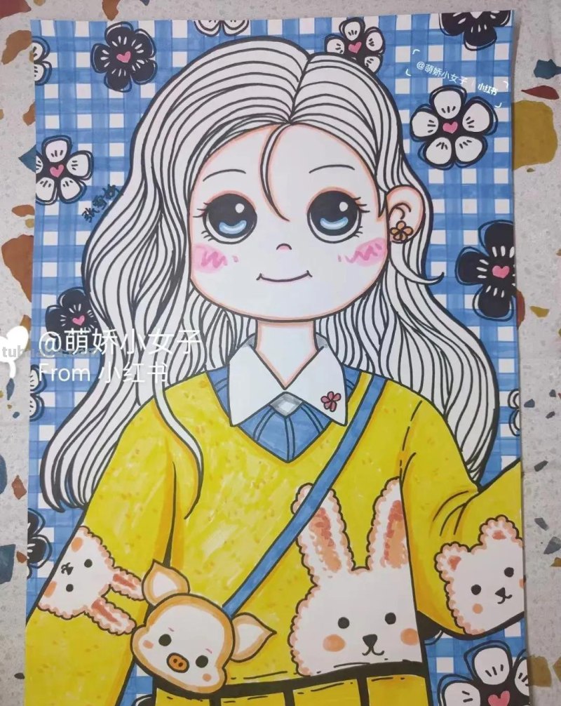 40张线稿+效果图，动漫福利！喜欢的千万别收藏！怕你画的停不下