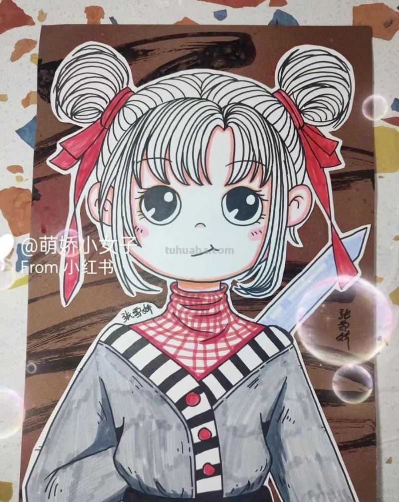 40张线稿+效果图，动漫福利！喜欢的千万别收藏！怕你画的停不下