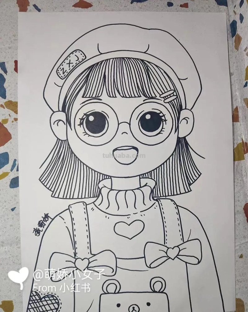 40张线稿+效果图，动漫福利！喜欢的千万别收藏！怕你画的停不下