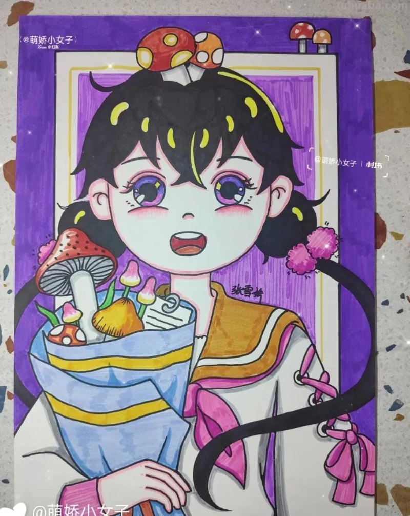 40张线稿+效果图，动漫福利！喜欢的千万别收藏！怕你画的停不下