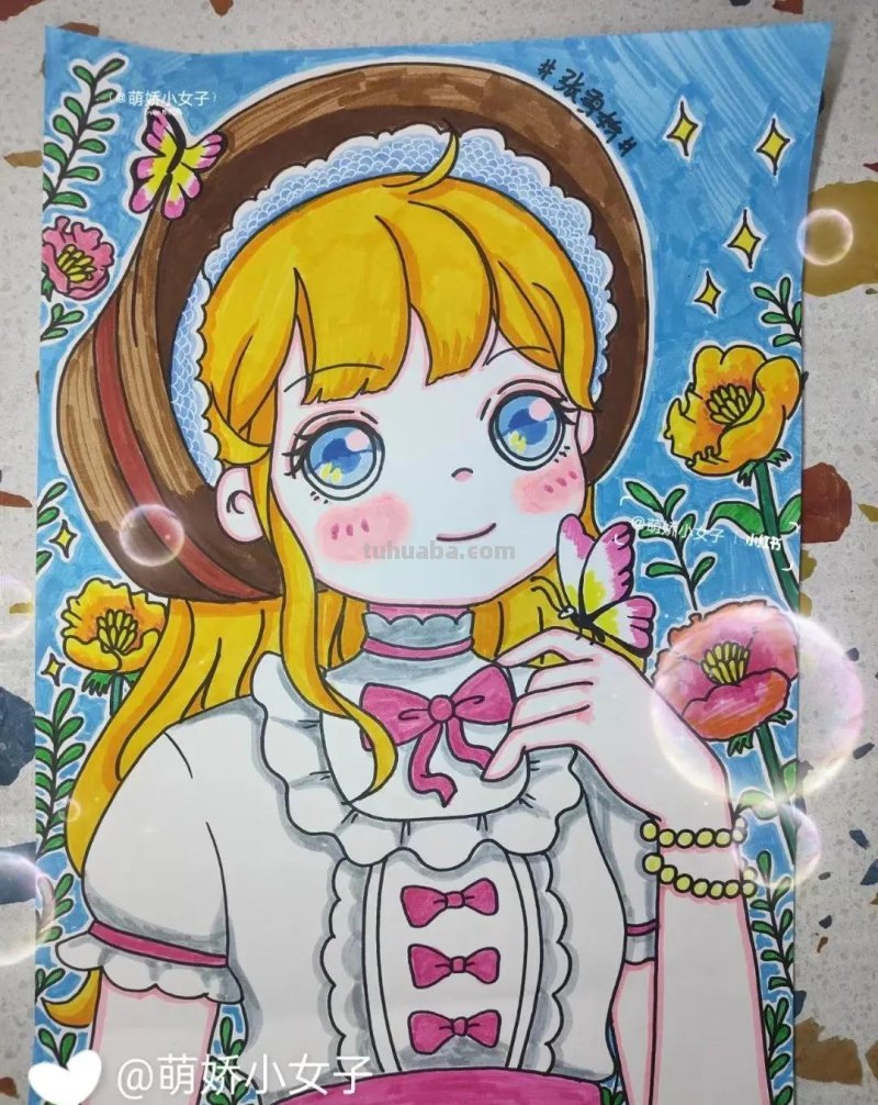 40张线稿+效果图，动漫福利！喜欢的千万别收藏！怕你画的停不下