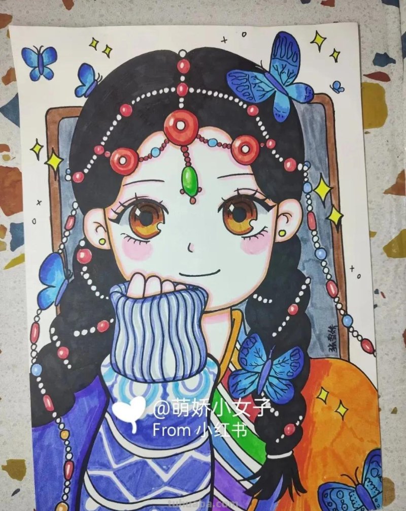 40张线稿+效果图，动漫福利！喜欢的千万别收藏！怕你画的停不下