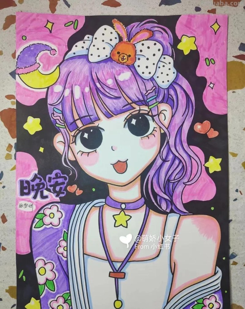 40张线稿+效果图，动漫福利！喜欢的千万别收藏！怕你画的停不下