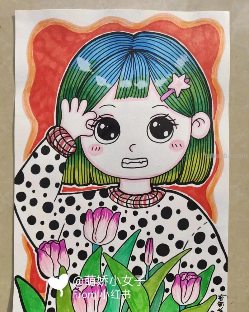 40张线稿+效果图，动漫福利！喜欢的千万别收藏！怕你画的停不下