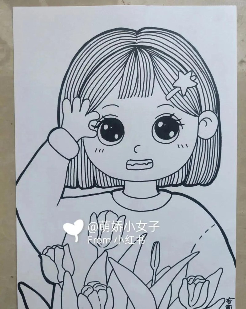 40张线稿+效果图，动漫福利！喜欢的千万别收藏！怕你画的停不下