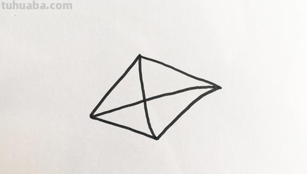 风筝简笔画怎么画