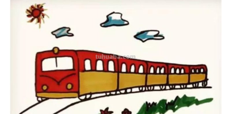 简笔画火车怎么画 怎样画火车简单的小火车? 简笔画火车怎么画 怎样画火车简单的小火车?