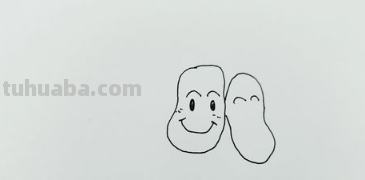 怎么画蘑菇简笔画