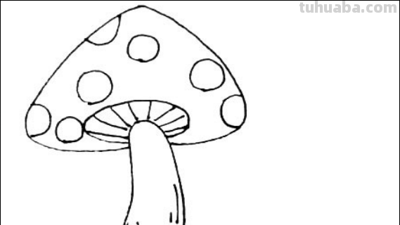 简笔画蘑菇怎么画