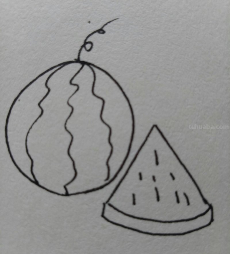 15种常见水果简笔画，一学就会