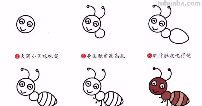 1分钟简笔画教程，教你画出一部《昆虫记》