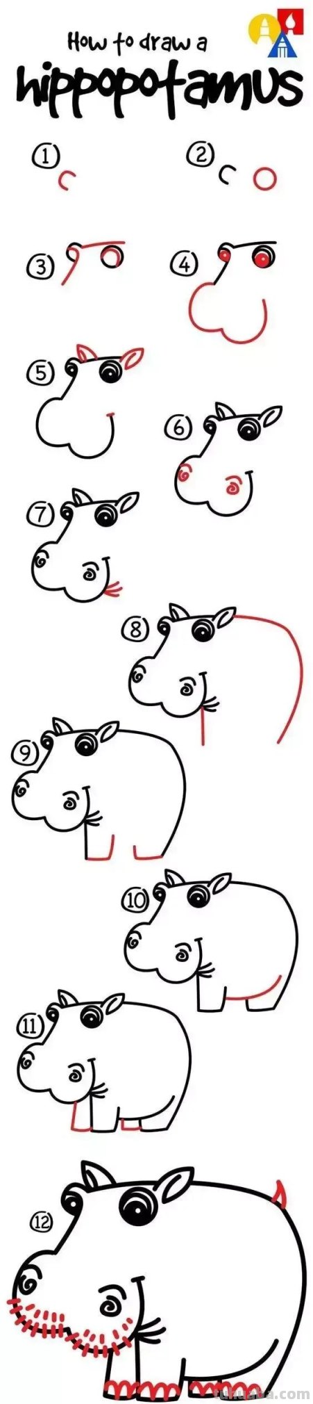 20多种动物与昆虫的简笔画画法，太全太详细了吧