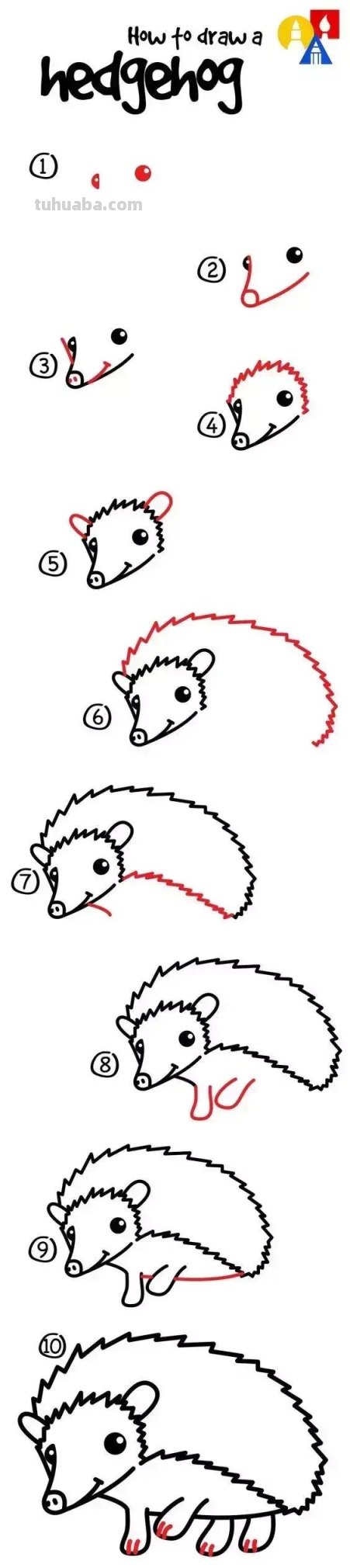 20多种动物与昆虫的简笔画画法，太全太详细了吧