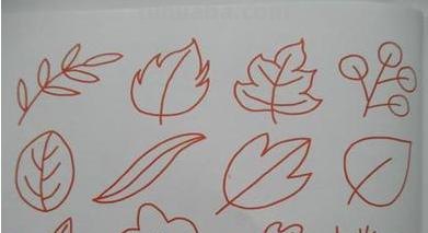 叶子怎么画