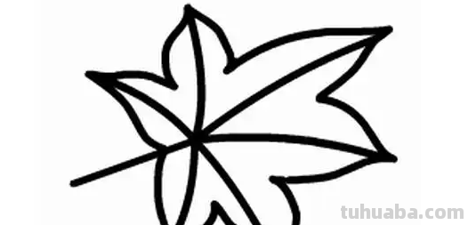 树叶怎么画