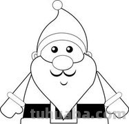 怎样画圣诞老人简笔画