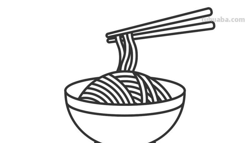 中国美食有哪些图片简笔画