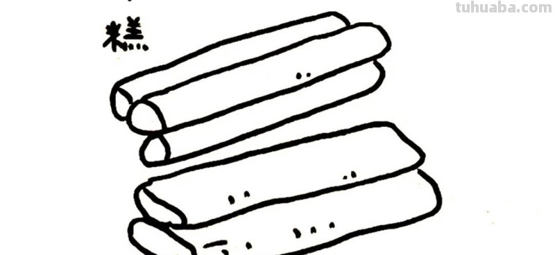 中国美食有哪些图片简笔画