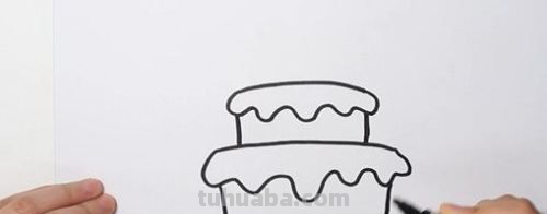 蛋糕怎么画简单又好看 漂亮 蛋糕怎么画简单又好看 漂亮