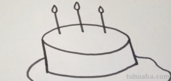 蛋糕怎么画 蛋糕怎么画